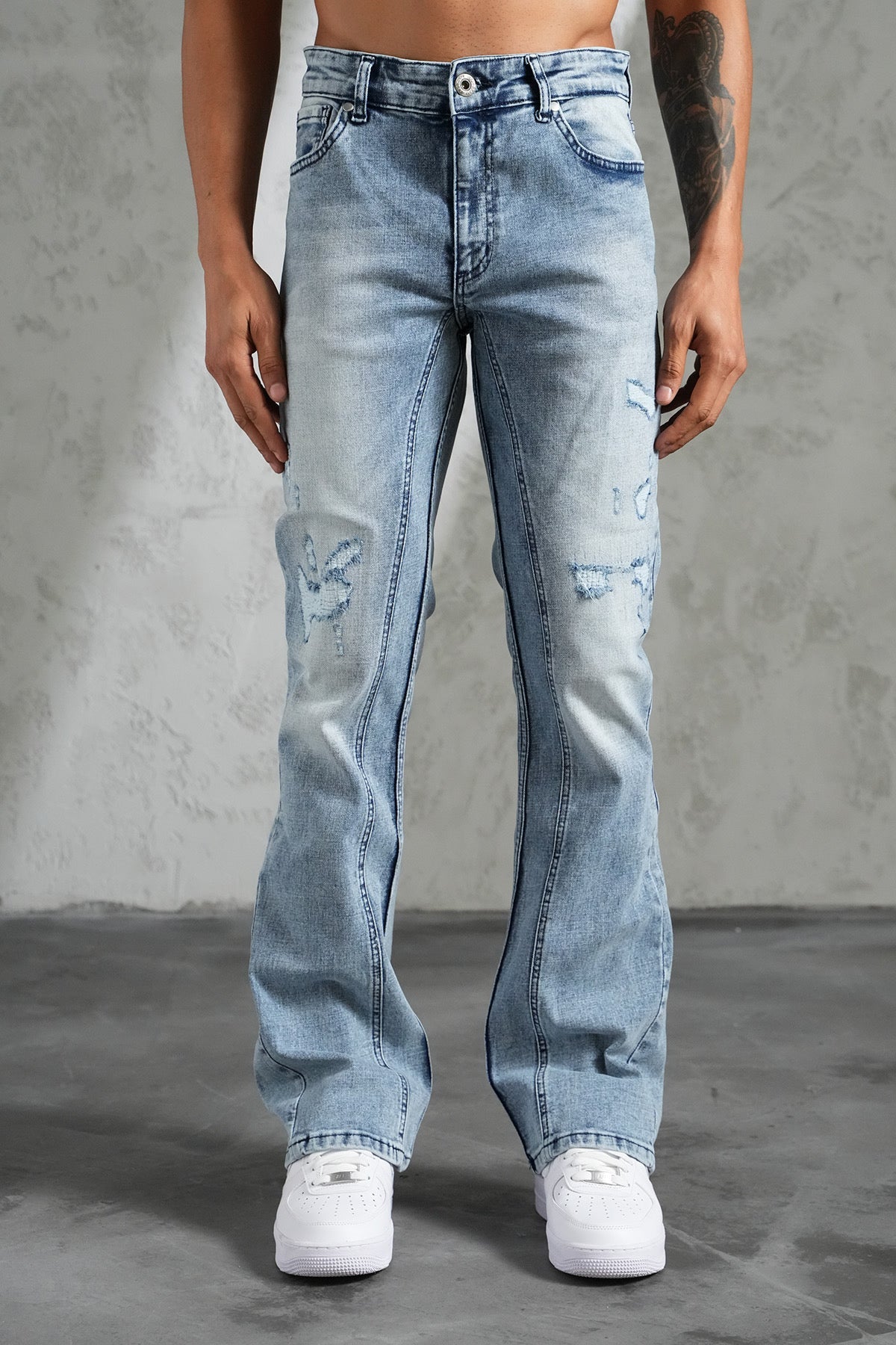 THE IKAO FLARED DENIM - Vibes Fashion