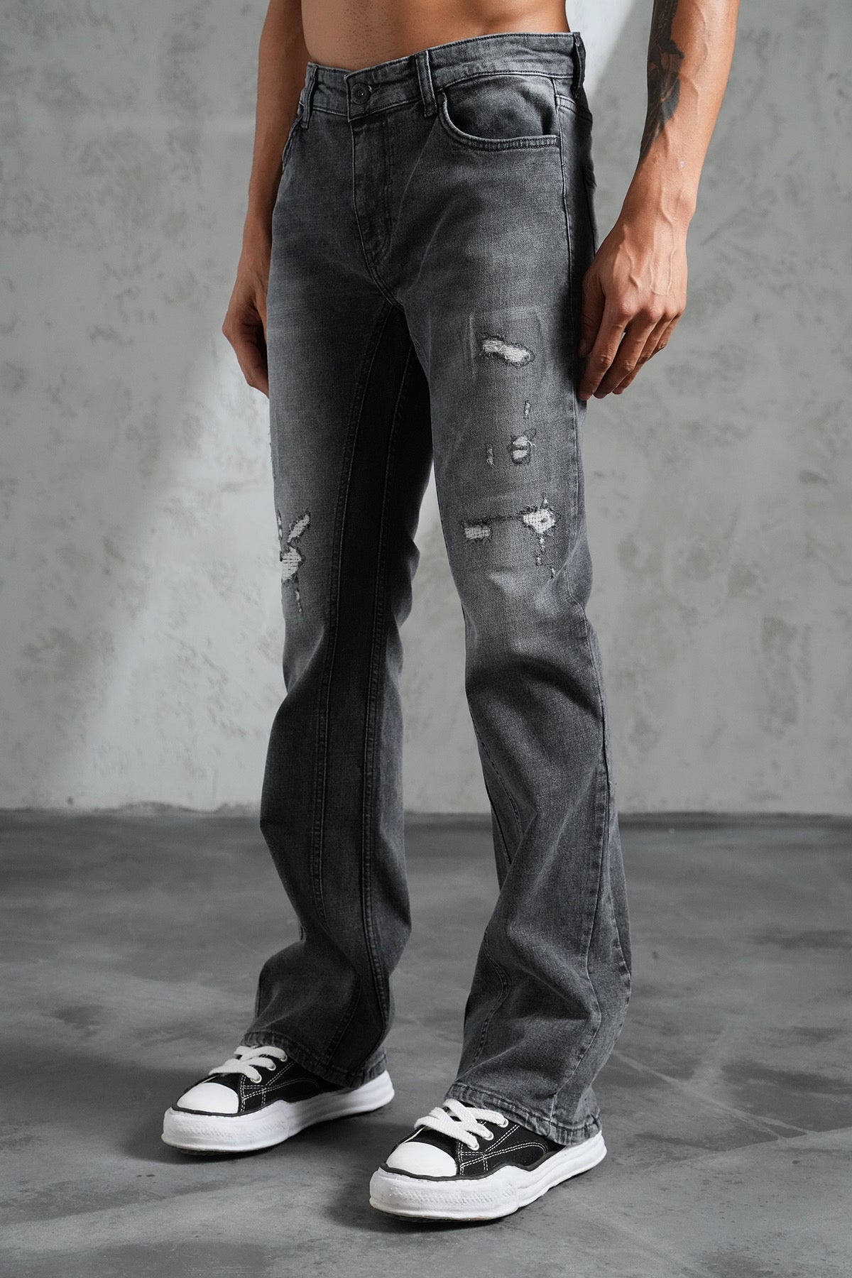 THE IKAO FLARED DENIM - Vibes Fashion