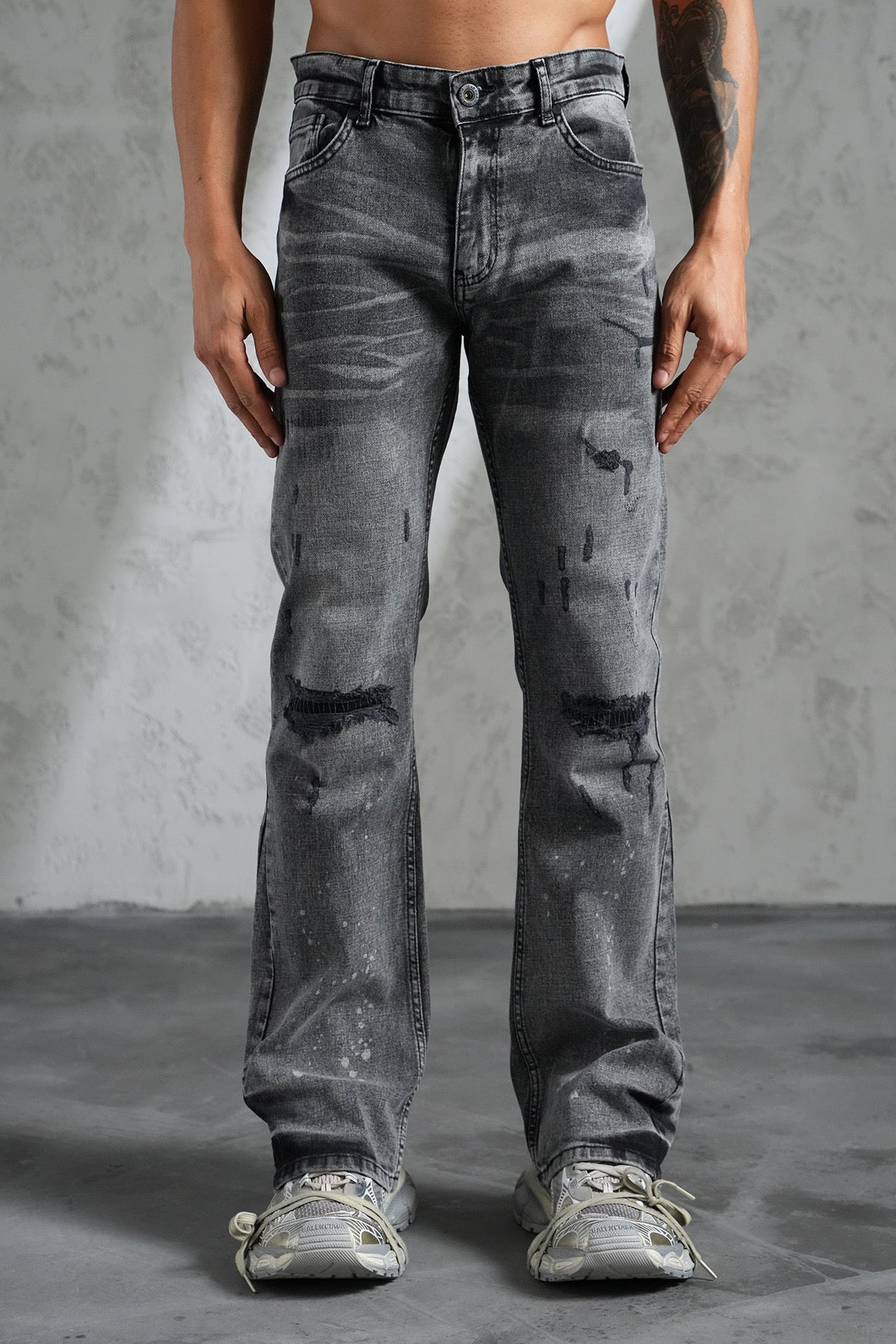 THE IKAO FLARED DENIM - Vibes Fashion