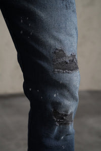 THE IKAO ZIPPED DENIM - Vibes Fashion