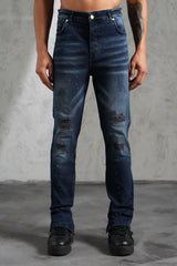 THE IKAO ZIPPED DENIM - Vibes Fashion