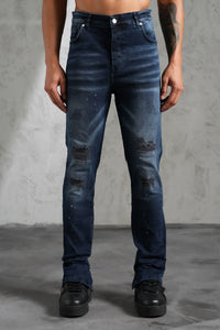 THE IKAO ZIPPED DENIM - Vibes Fashion