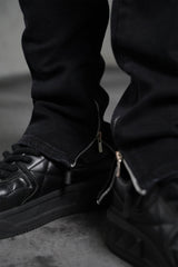 THE IKAO ZIPPED DENIM - Vibes Fashion