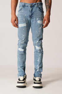 THE IKAO ZIPPED DENIM - Vibes Fashion