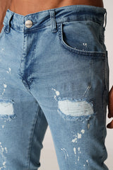 THE IKAO ZIPPED DENIM - Vibes Fashion