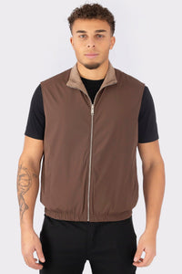 THE LINNEN DUBBELZIJDIG GILET - Vibes Fashion