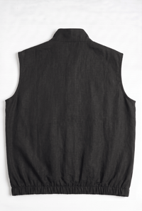 THE LINNEN DUBBELZIJDIG GILET - Vibes Fashion