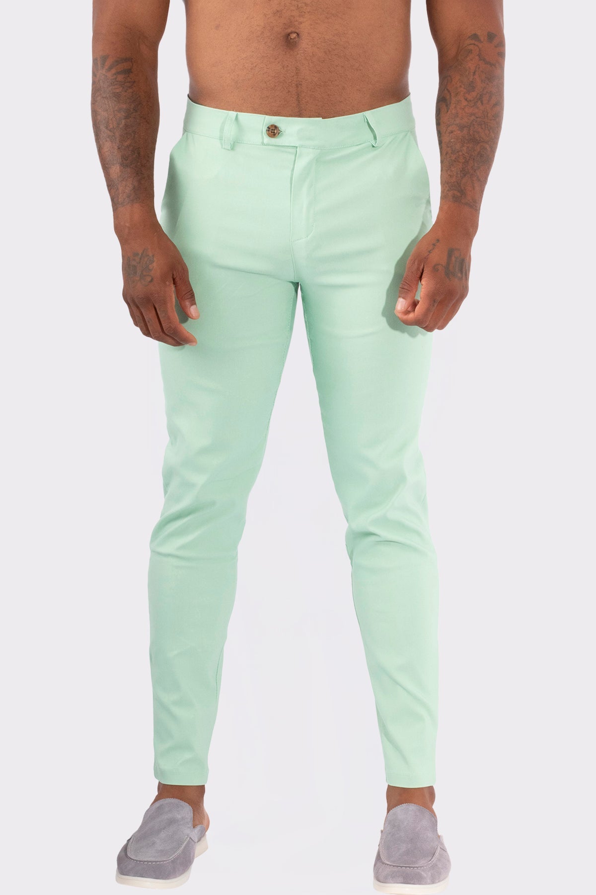 THE LONDON STRETCH PANTALON - Vibes Fashion