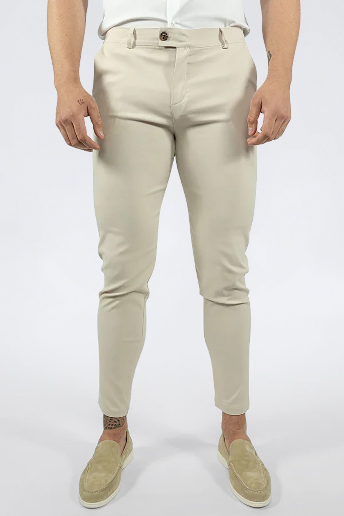 THE LONDON STRETCH PANTALON - Vibes Fashion