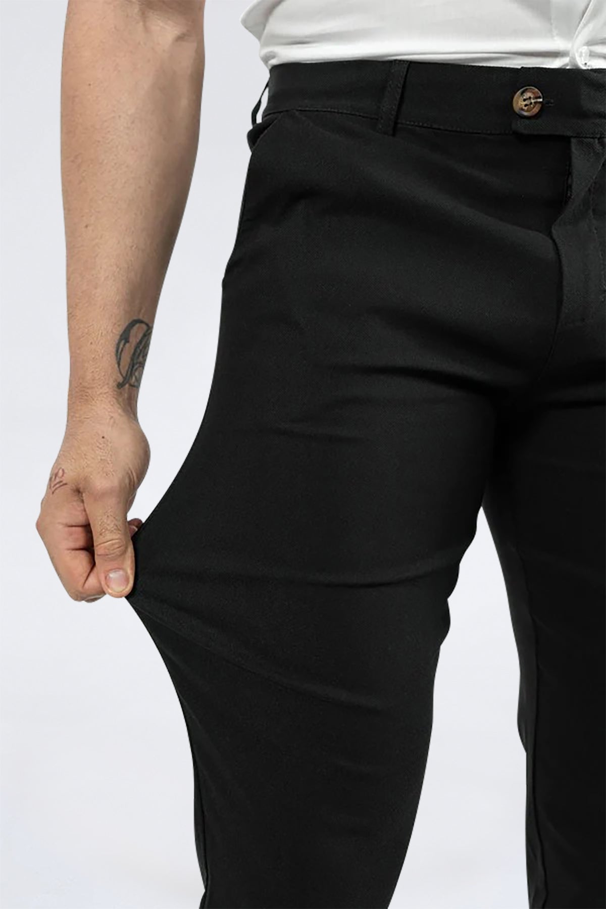 THE LONDON STRETCH PANTALON - Vibes Fashion