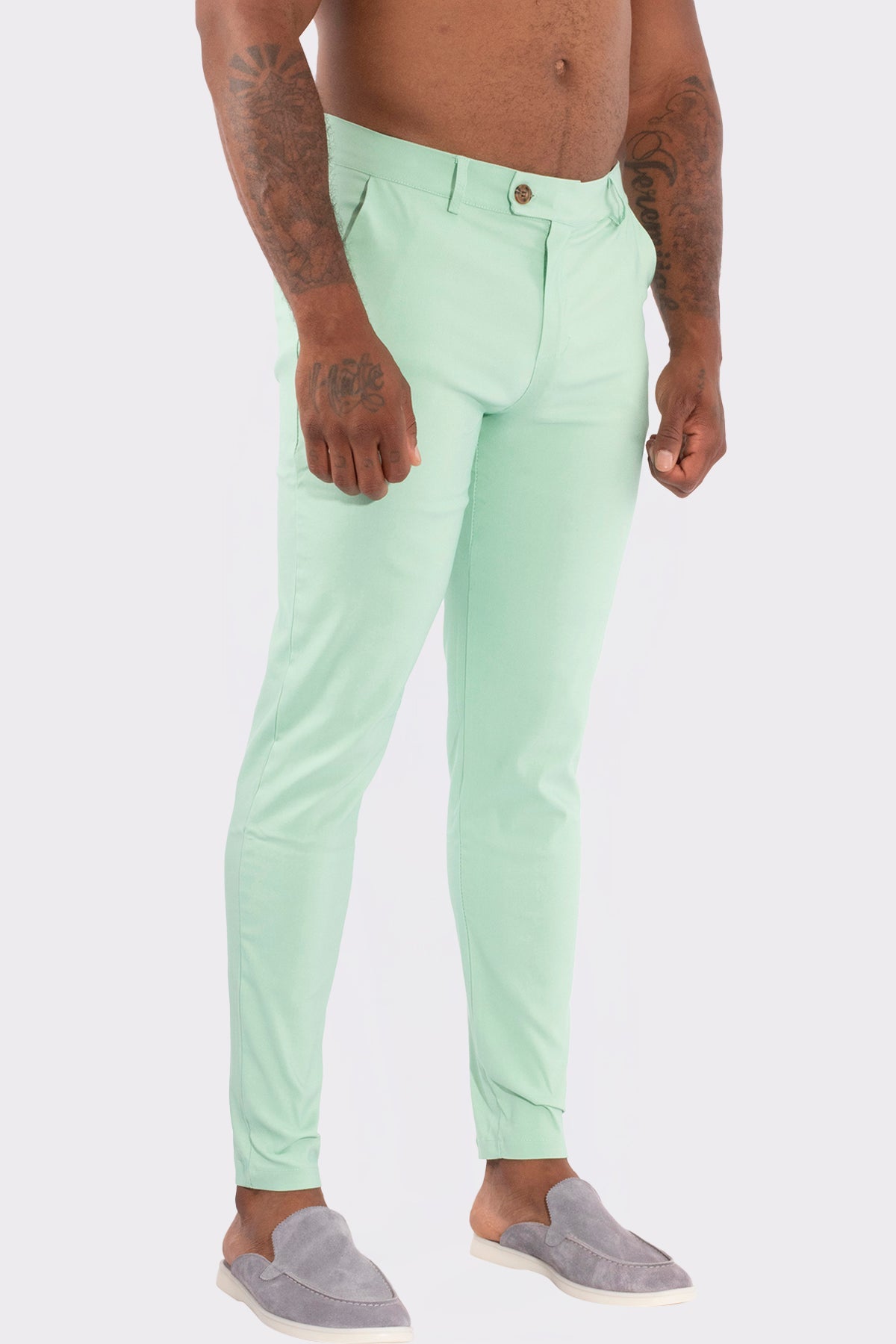 THE LONDON STRETCH PANTALON - Vibes Fashion