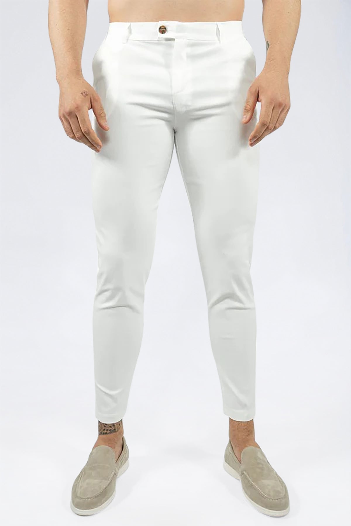 THE LONDON STRETCH PANTALON - Vibes Fashion