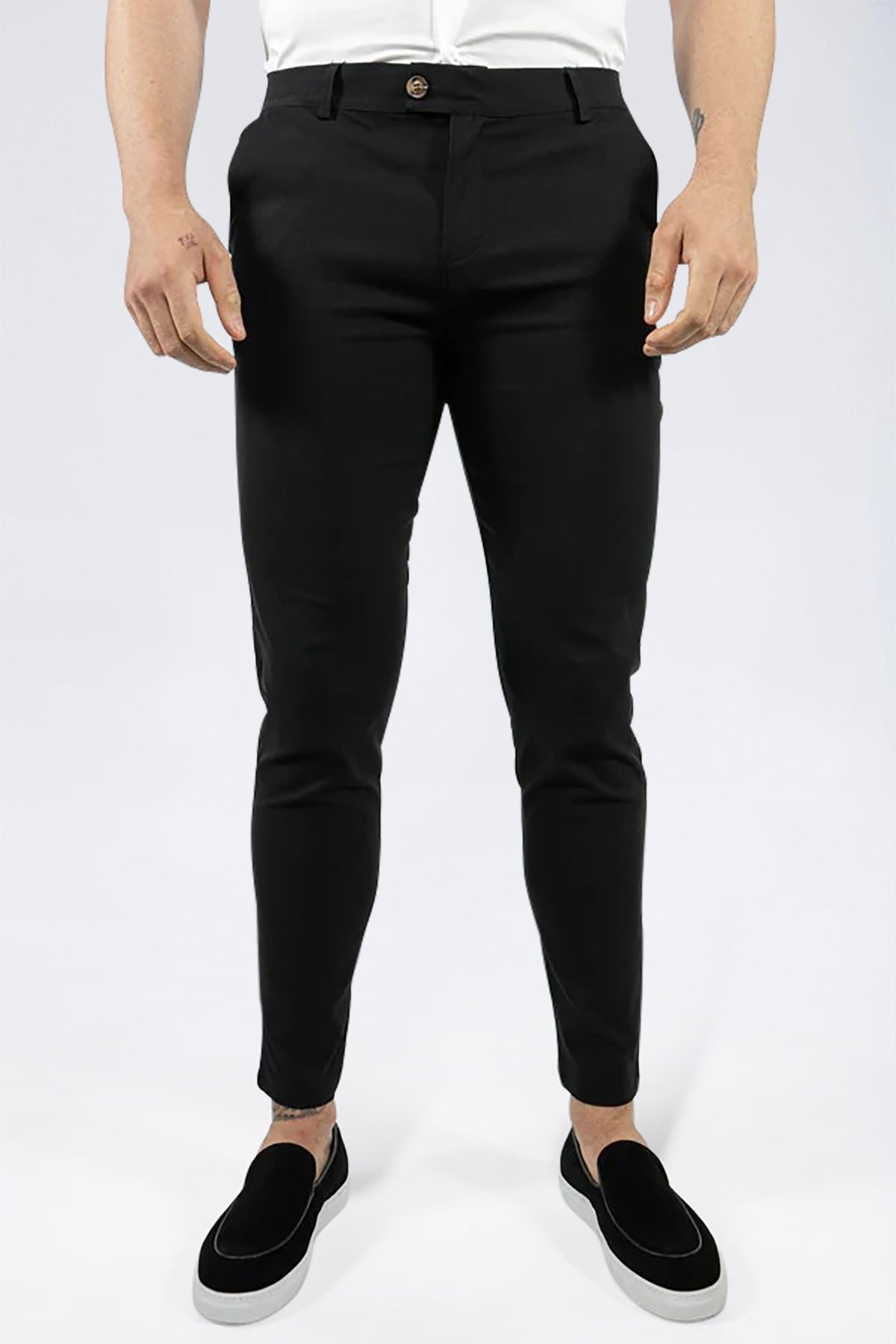 THE LONDON STRETCH PANTALON - Vibes Fashion