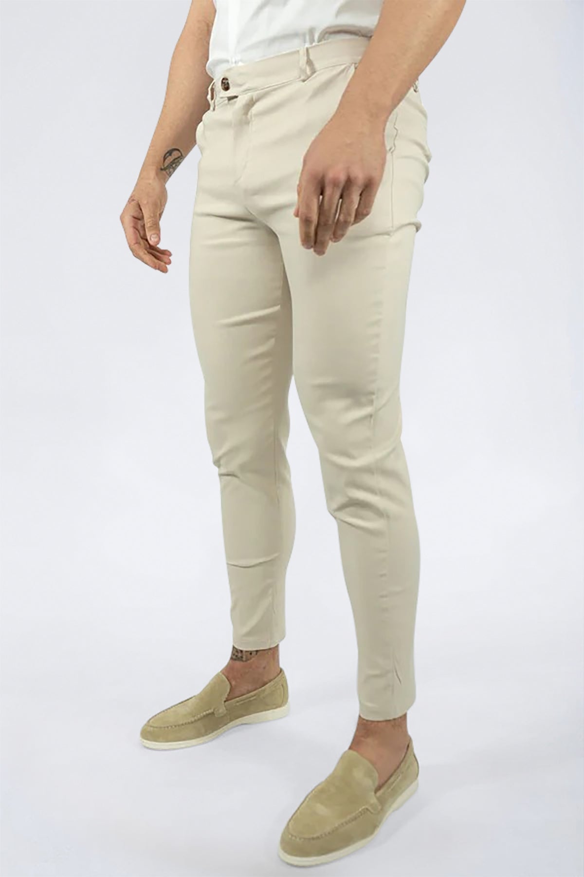 THE LONDON STRETCH PANTALON - Vibes Fashion