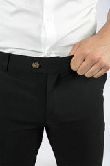 THE LONDON STRETCH PANTALON - Vibes Fashion