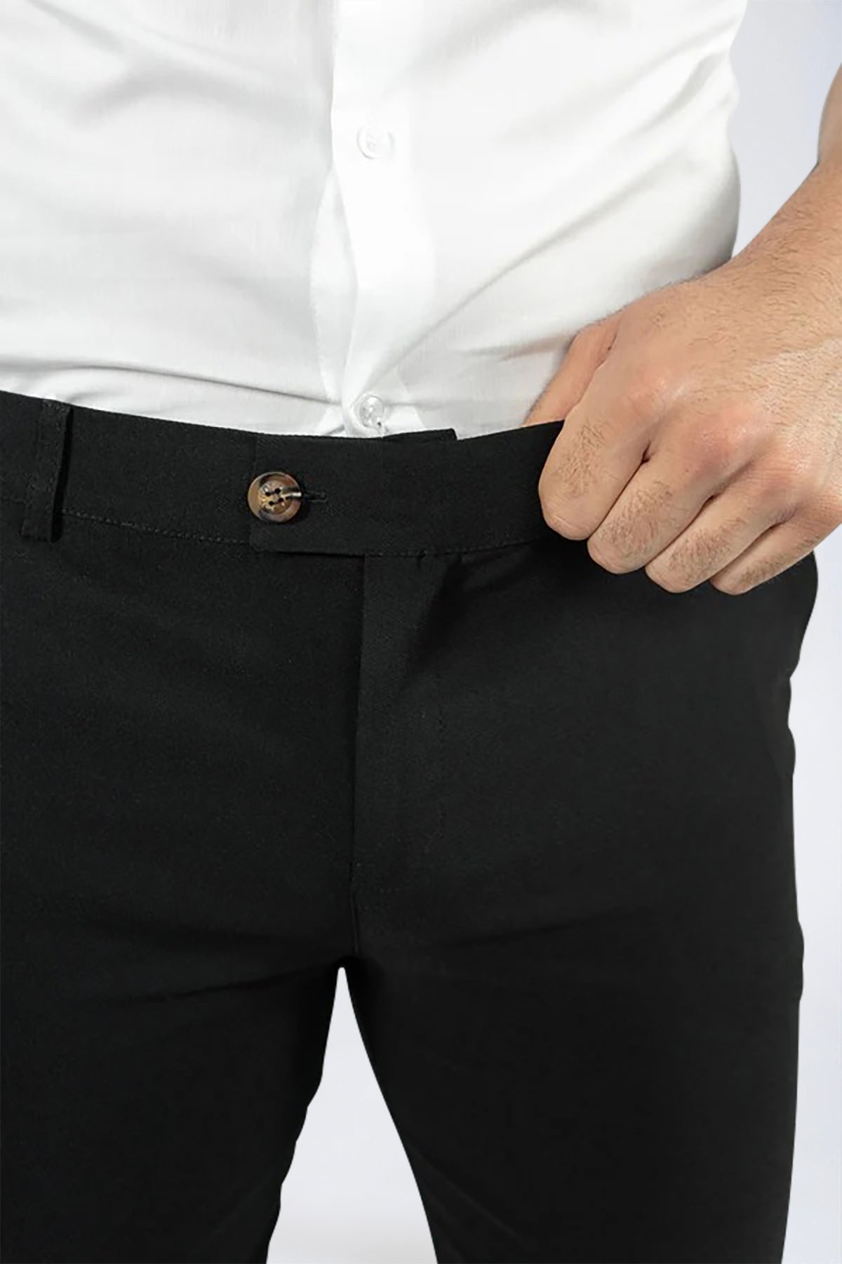 THE LONDON STRETCH PANTALON - Vibes Fashion