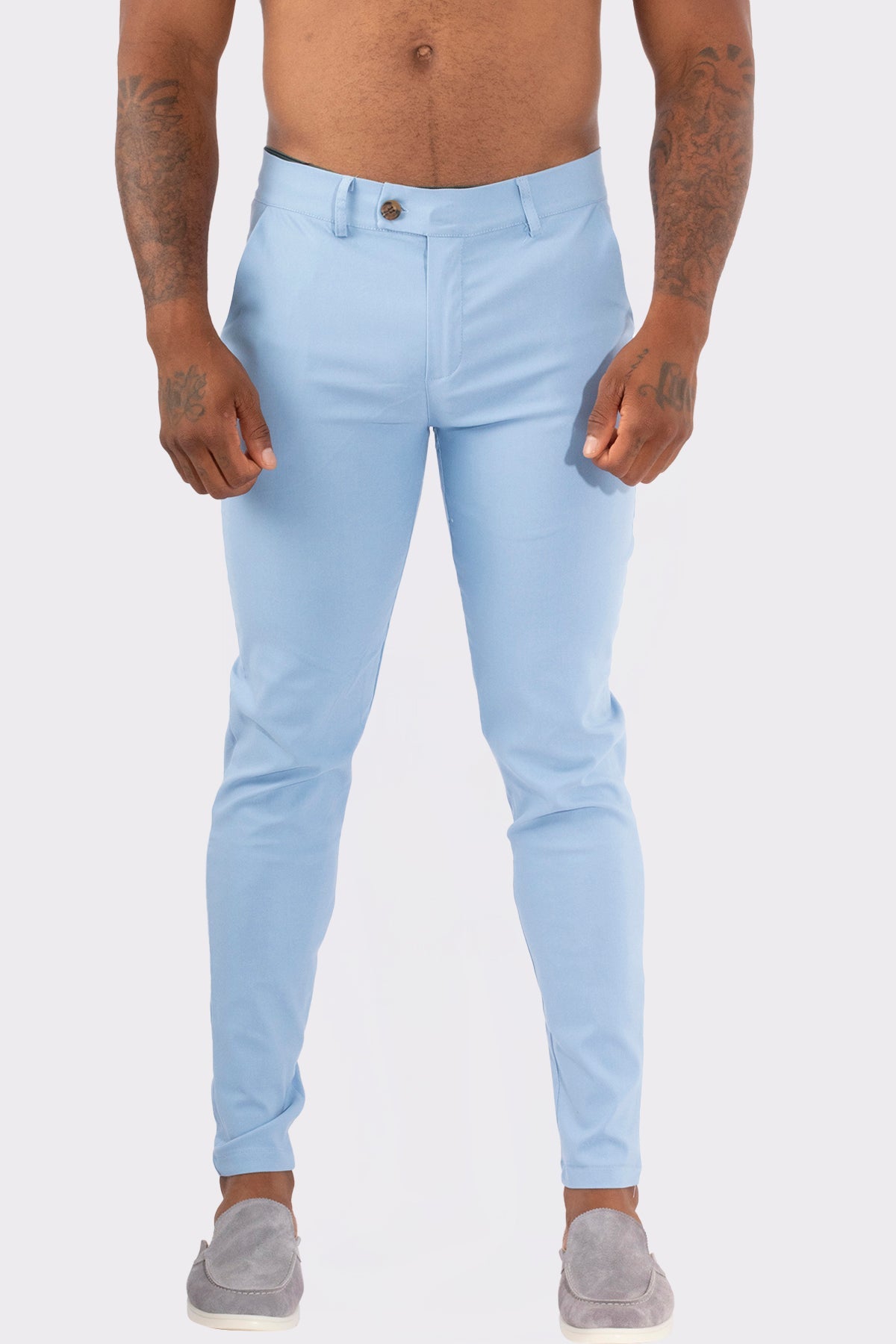 THE LONDON STRETCH PANTALON - Vibes Fashion