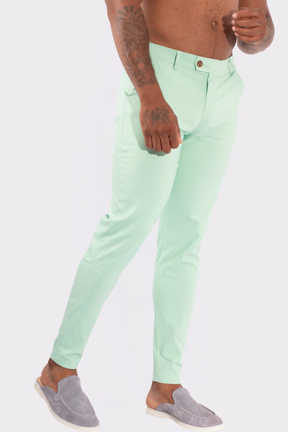 THE LONDON STRETCH PANTALON - Vibes Fashion