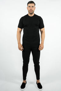 THE LUCA - KNITTED SLIM FIT T-SHIRT - Vibes Fashion