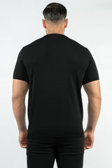 THE LUCA - KNITTED SLIM FIT T-SHIRT - Vibes Fashion