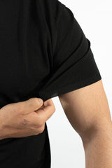THE LUCA - KNITTED SLIM FIT T-SHIRT - Vibes Fashion