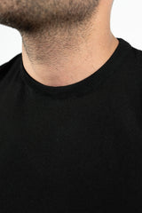 THE LUCA - KNITTED SLIM FIT T-SHIRT - Vibes Fashion