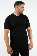 THE LUCA - KNITTED SLIM FIT T-SHIRT - Vibes Fashion