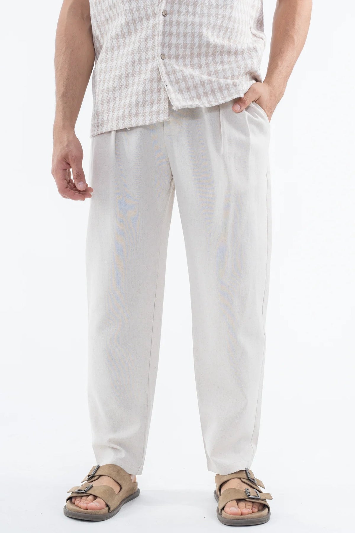 THE LUCA LINNEN TROUSERS - Vibes Fashion