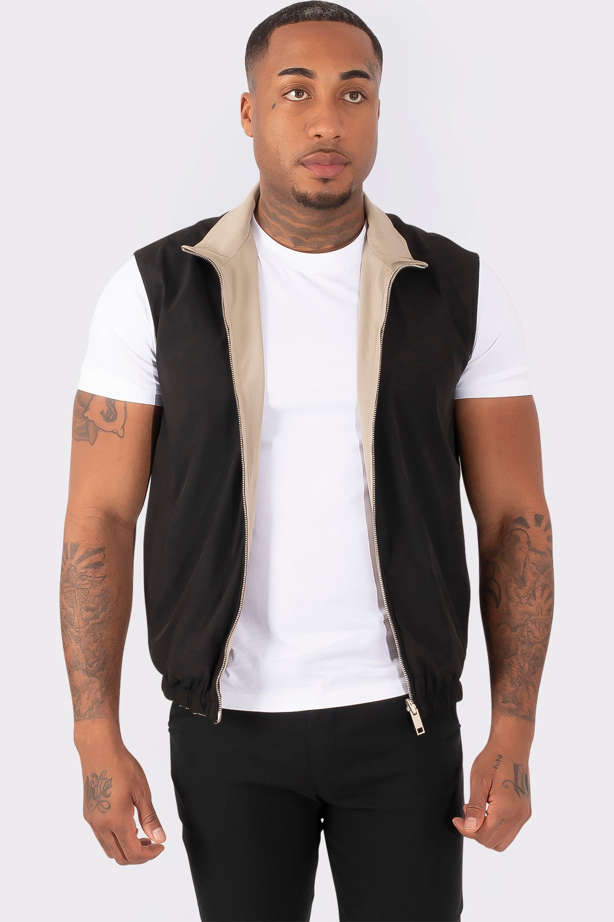 THE LUCIO DUBBELZIJDIGE GILET - Vibes Fashion