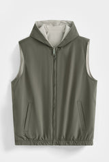 THE LUCIO HOODED GILET - Vibes Fashion