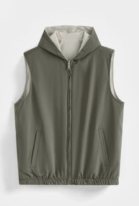 THE LUCIO HOODED GILET - Vibes Fashion