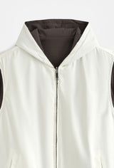 THE LUCIO HOODED GILET - Vibes Fashion