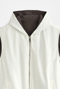 THE LUCIO HOODED GILET - Vibes Fashion