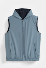 THE LUCIO HOODED GILET - Vibes Fashion