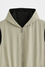 THE LUCIO HOODED GILET - Vibes Fashion