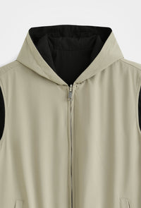 THE LUCIO HOODED GILET - Vibes Fashion
