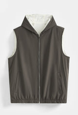 THE LUCIO HOODED GILET - Vibes Fashion