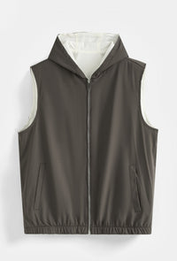 THE LUCIO HOODED GILET - Vibes Fashion
