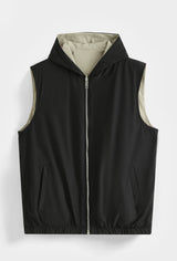 THE LUCIO HOODED GILET - Vibes Fashion