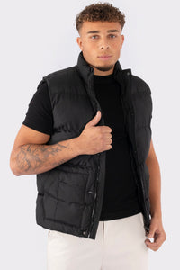 THE LYON ZIPPED BODYWARMER - Vibes Fashion