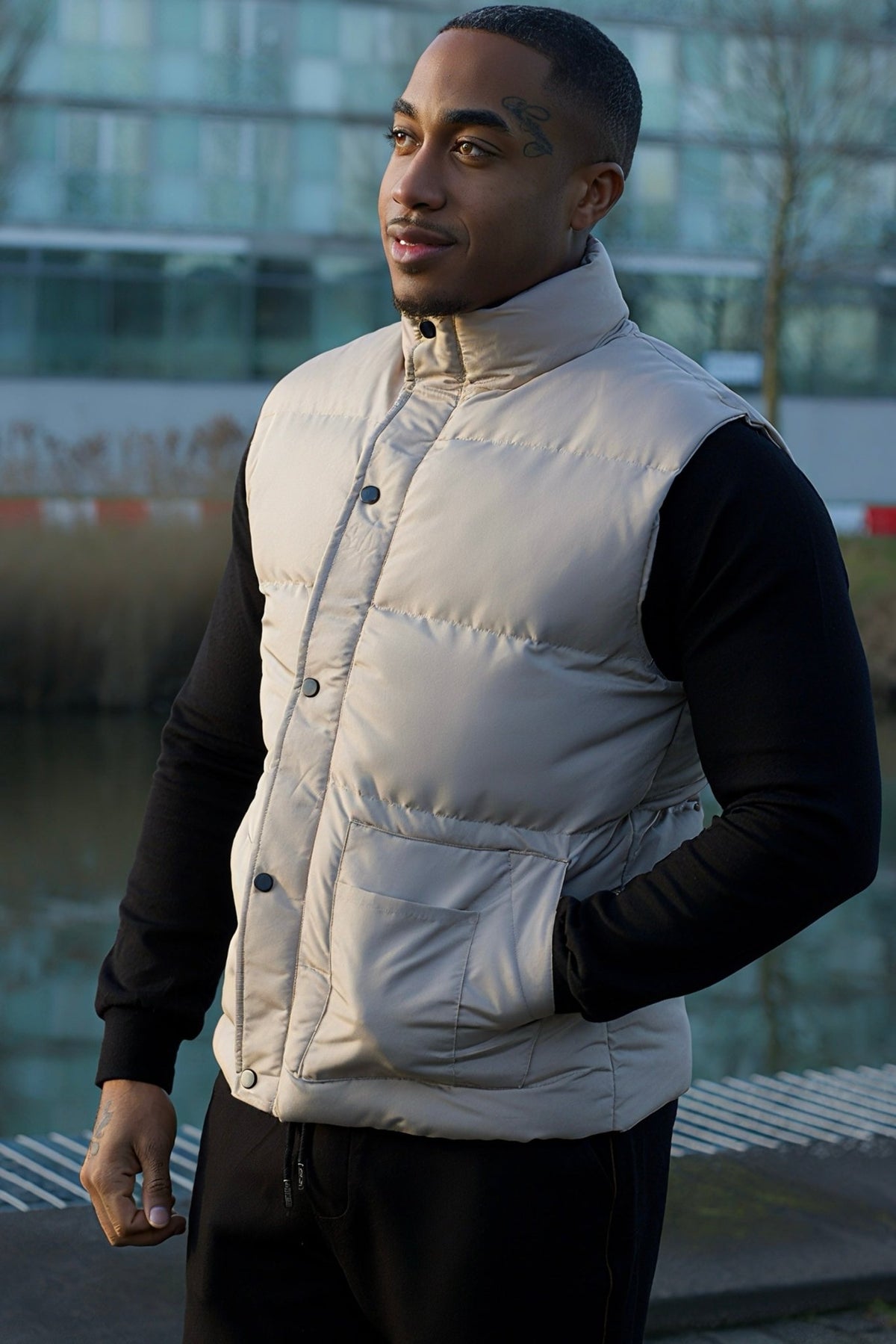 THE LYON ZIPPED BODYWARMER - Vibes Fashion