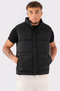 THE LYON ZIPPED BODYWARMER - Vibes Fashion