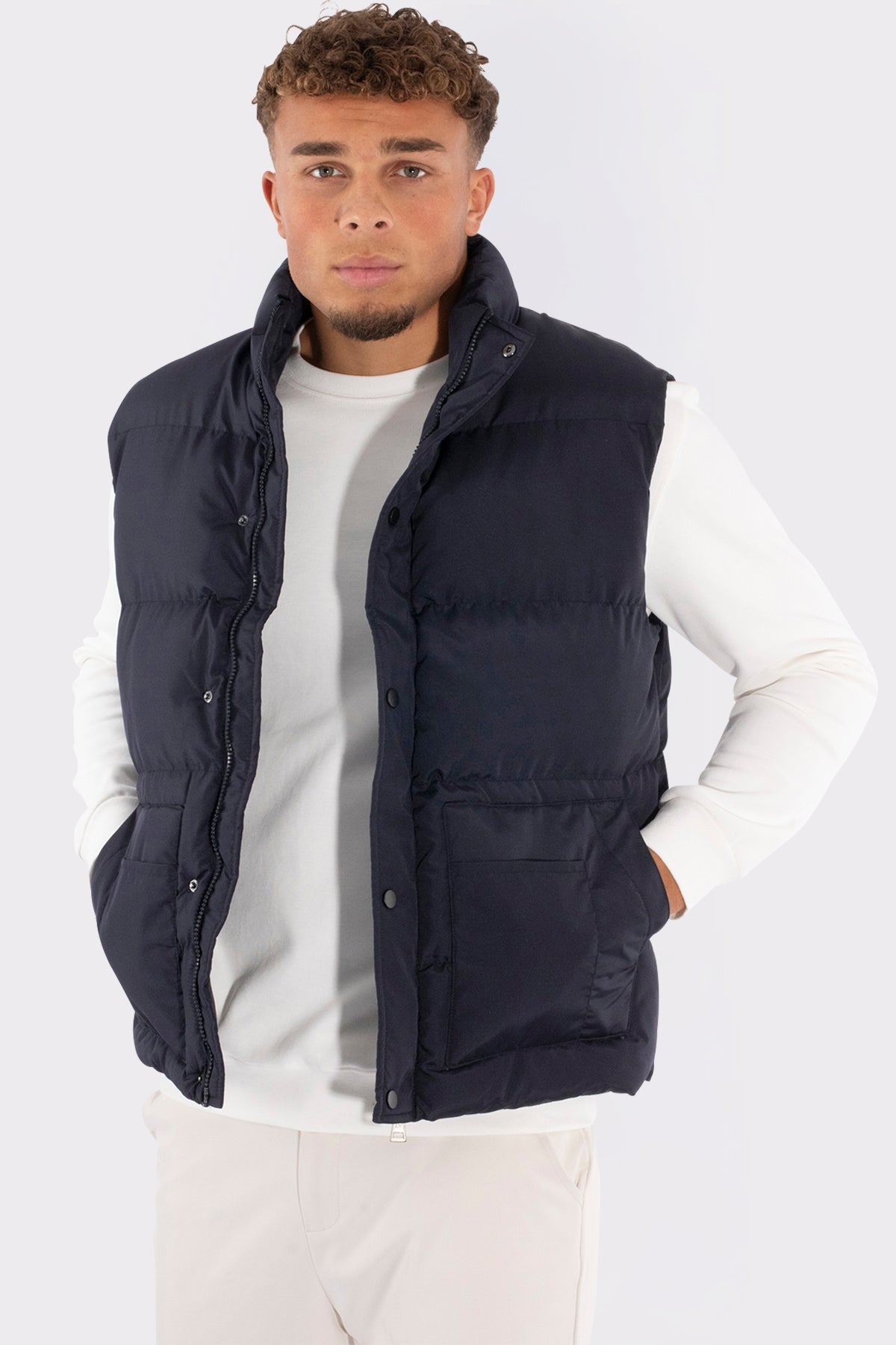 THE LYON ZIPPED BODYWARMER - Vibes Fashion