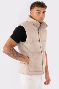 THE LYON ZIPPED BODYWARMER - Vibes Fashion