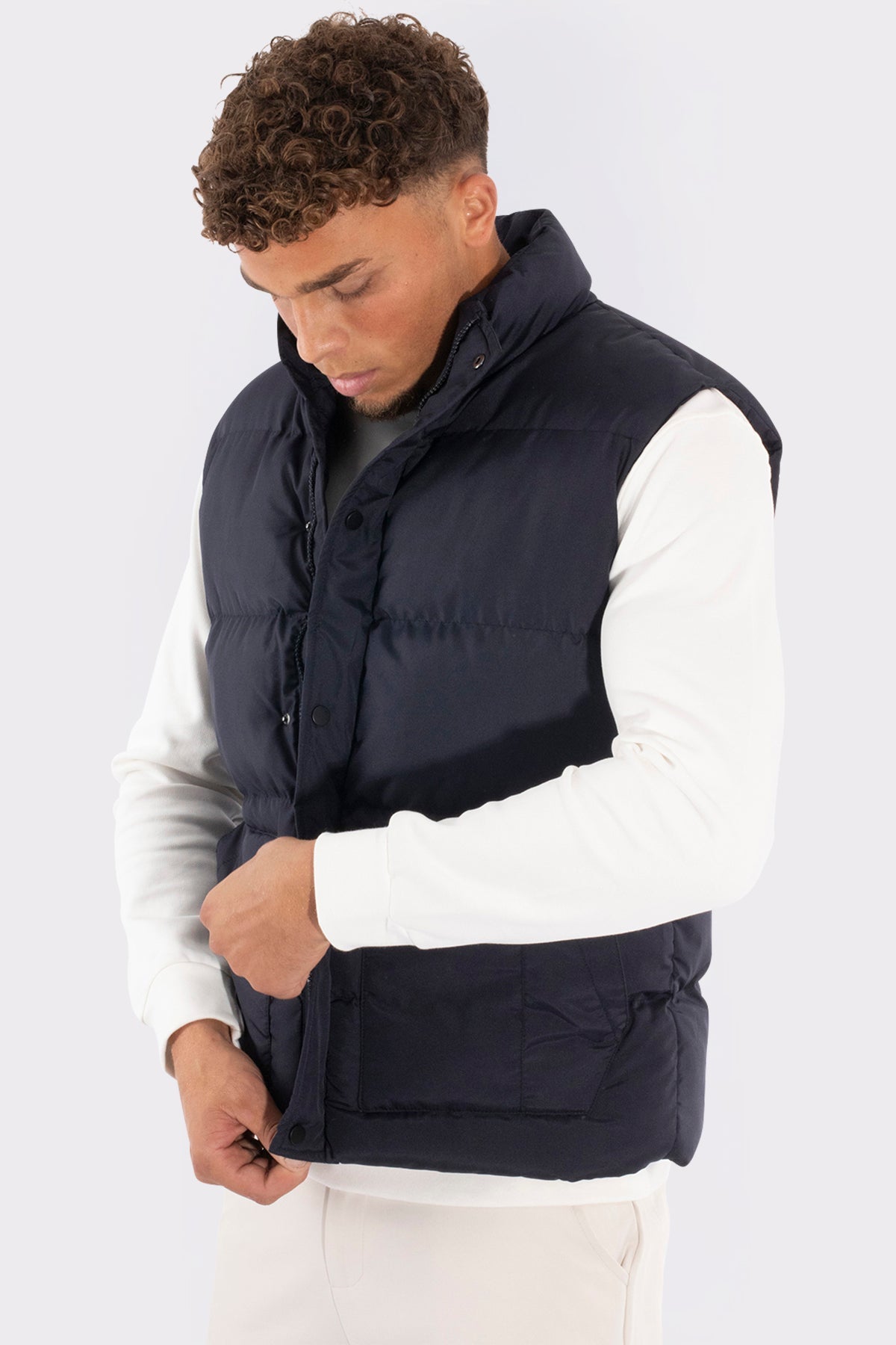 THE LYON ZIPPED BODYWARMER - Vibes Fashion