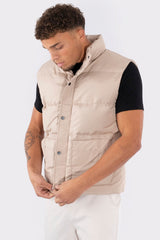 THE LYON ZIPPED BODYWARMER - Vibes Fashion