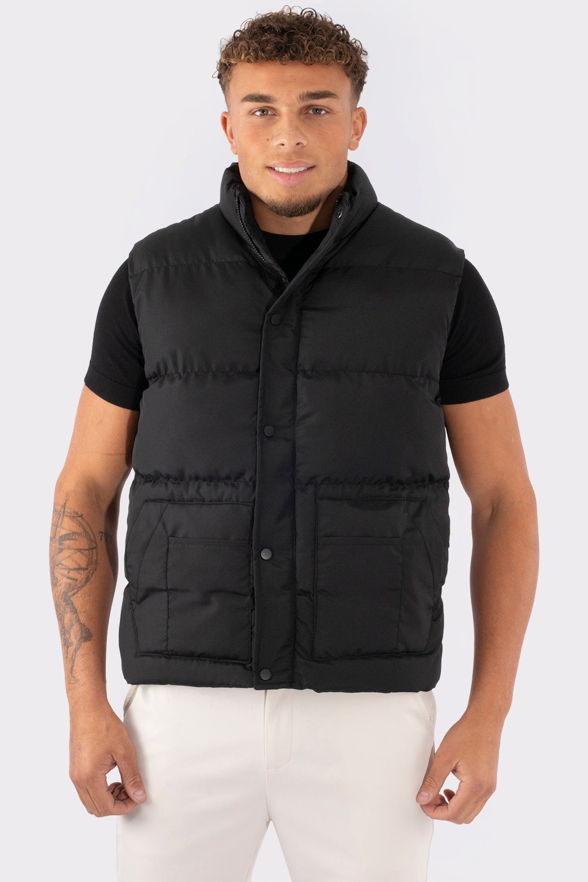 THE LYON ZIPPED BODYWARMER - Vibes Fashion