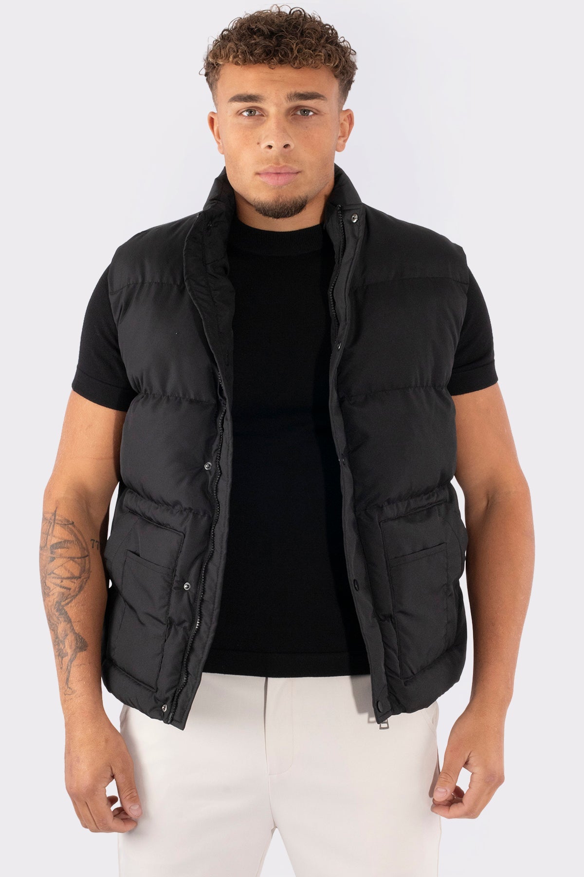 THE LYON ZIPPED BODYWARMER - Vibes Fashion