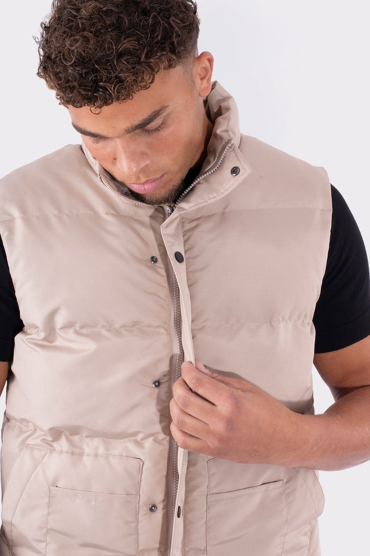 THE LYON ZIPPED BODYWARMER - Vibes Fashion