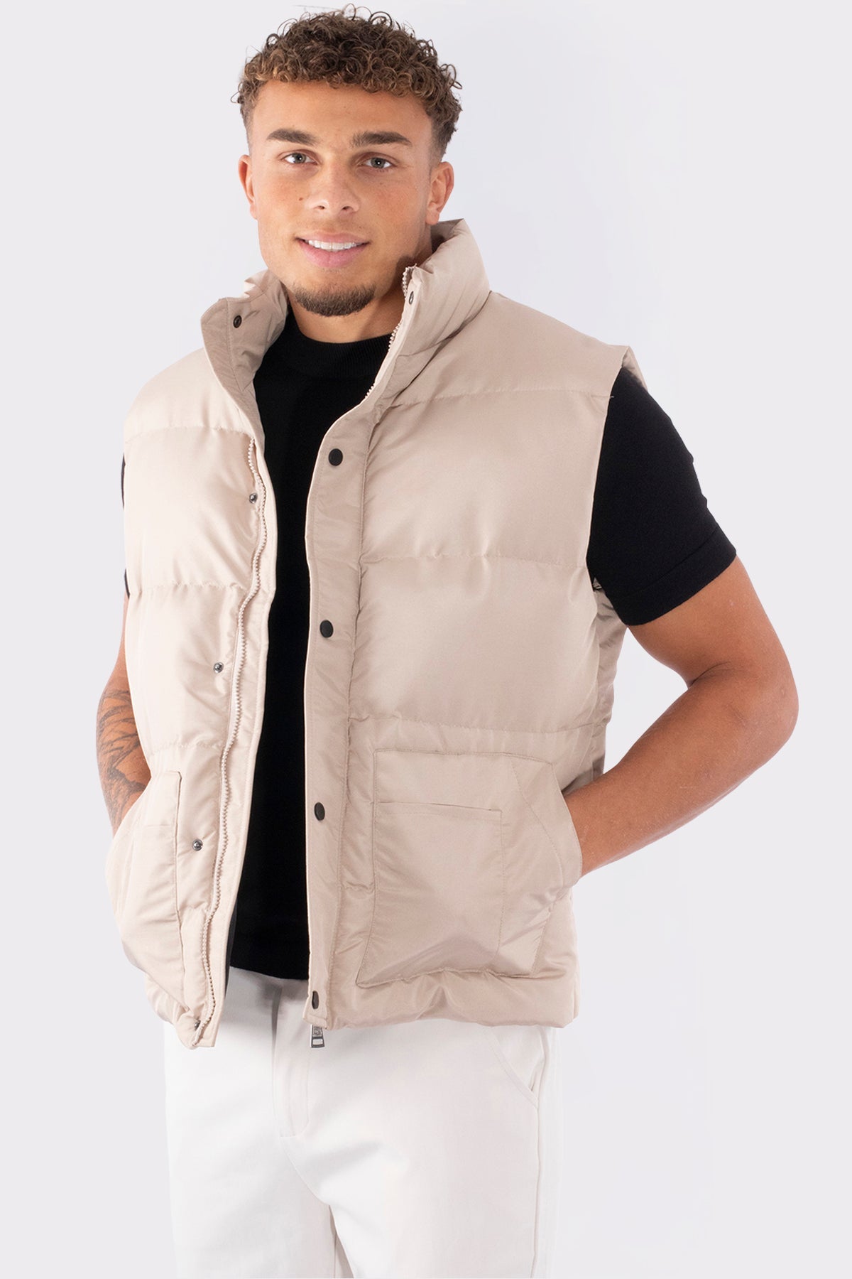 THE LYON ZIPPED BODYWARMER - Vibes Fashion